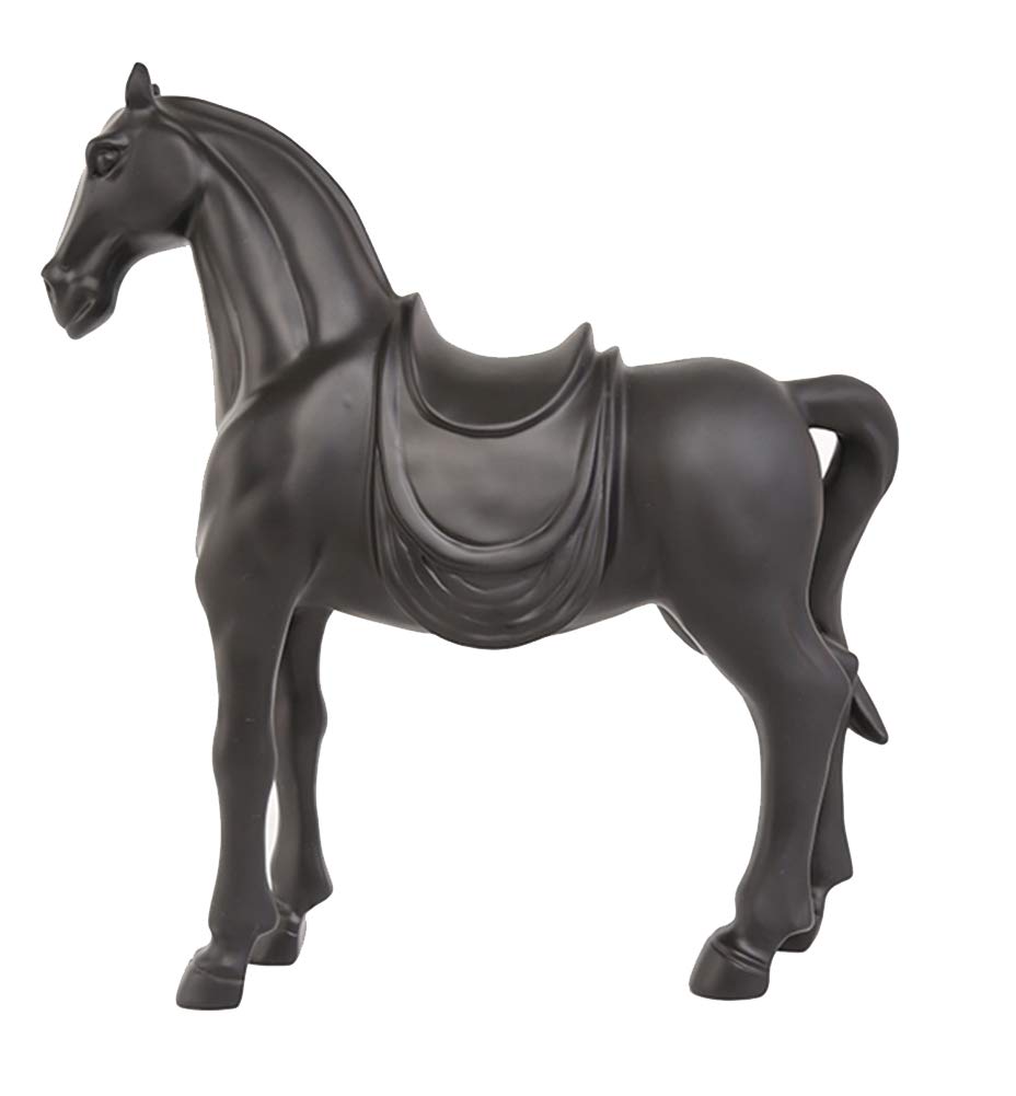 Amazon.co.jp: 装飾的な馬の像、馬の彫刻モデル樹脂アンティーク工芸品